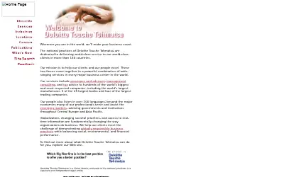 deloitte.com in 2001