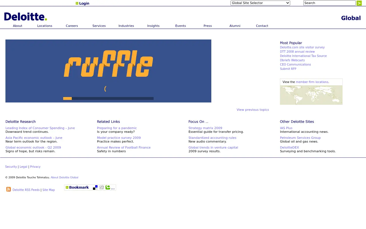 deloitte.com in 2009