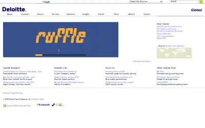 deloitte.com in 2009