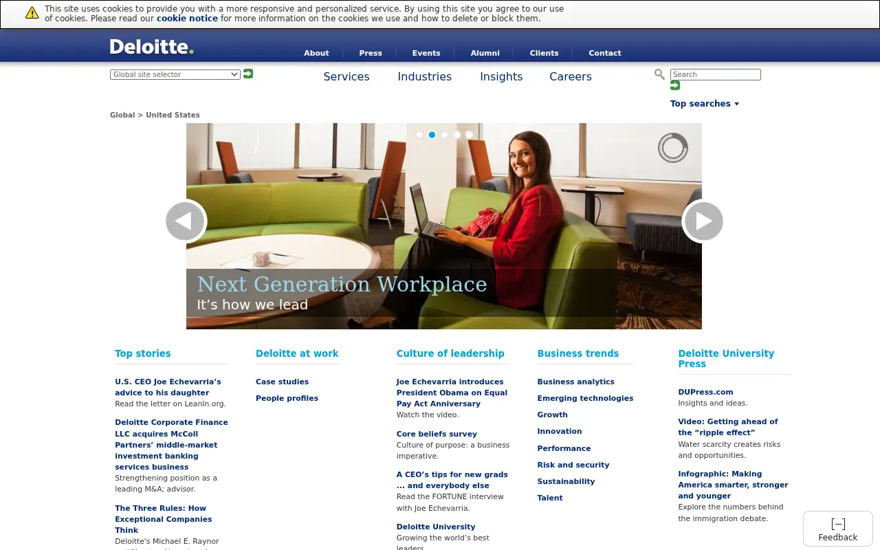 deloitte.com in 2013