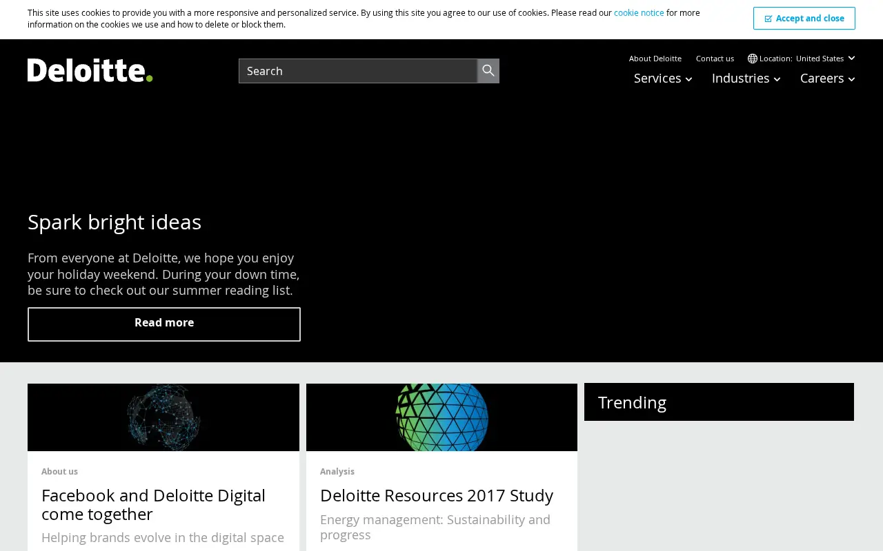 deloitte.com in 2017