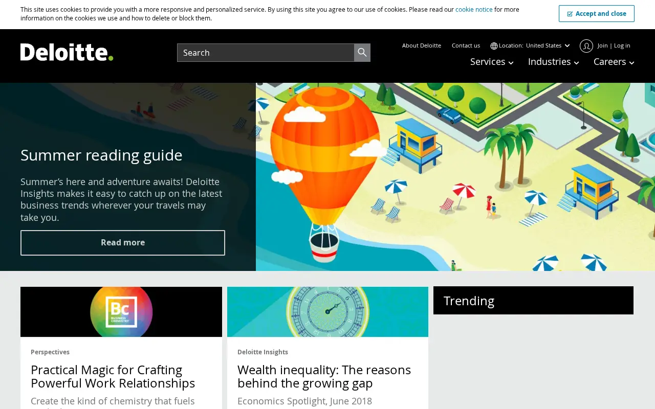 deloitte.com in 2018
