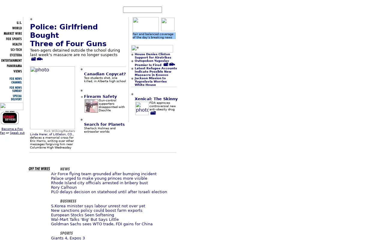 foxnews.com in 1999