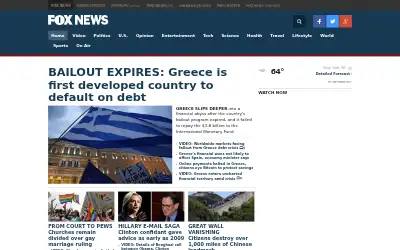 foxnews.com in 2015