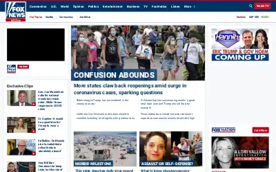 foxnews.com in 2020
