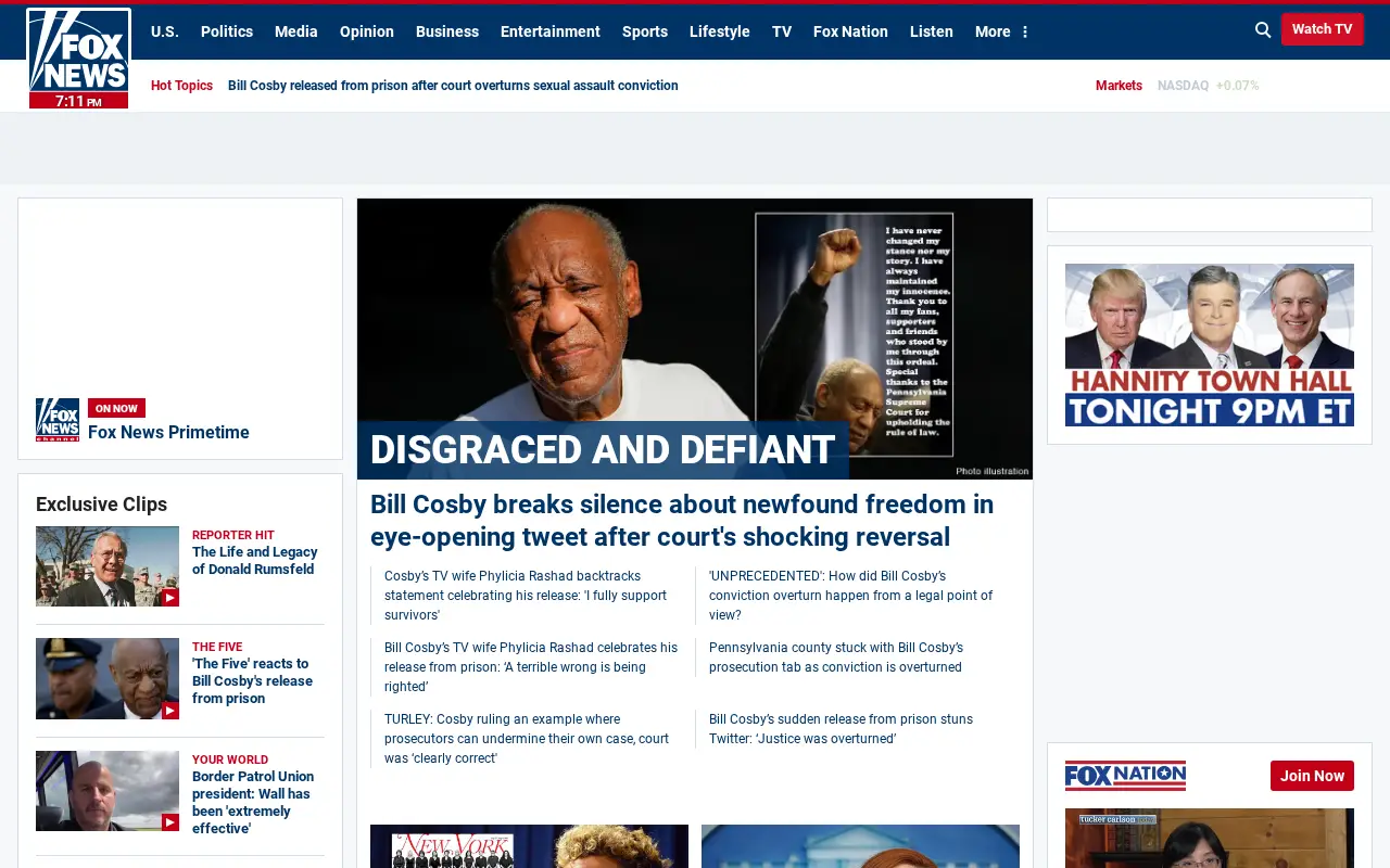 foxnews.com in 2021