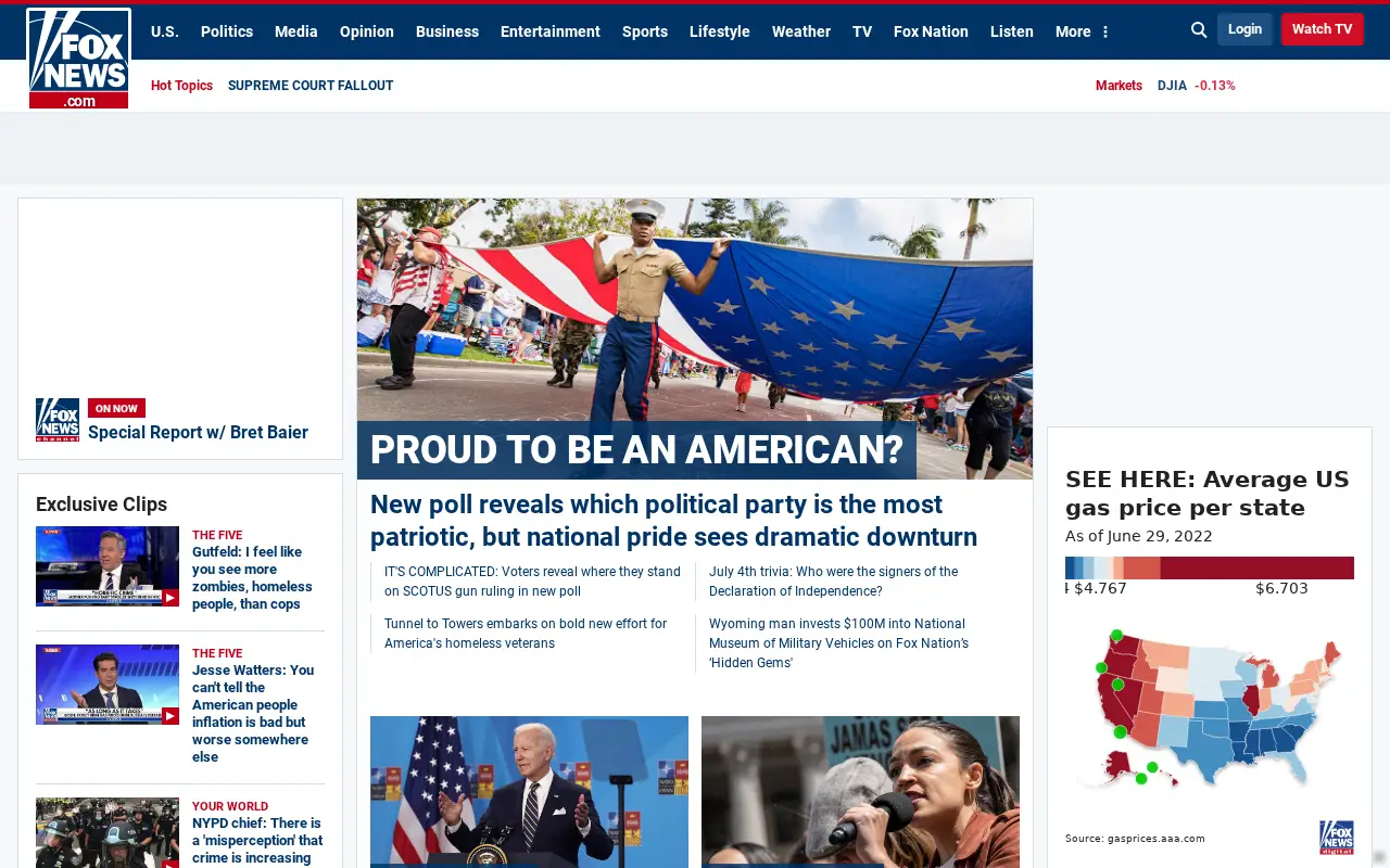foxnews.com in 2022