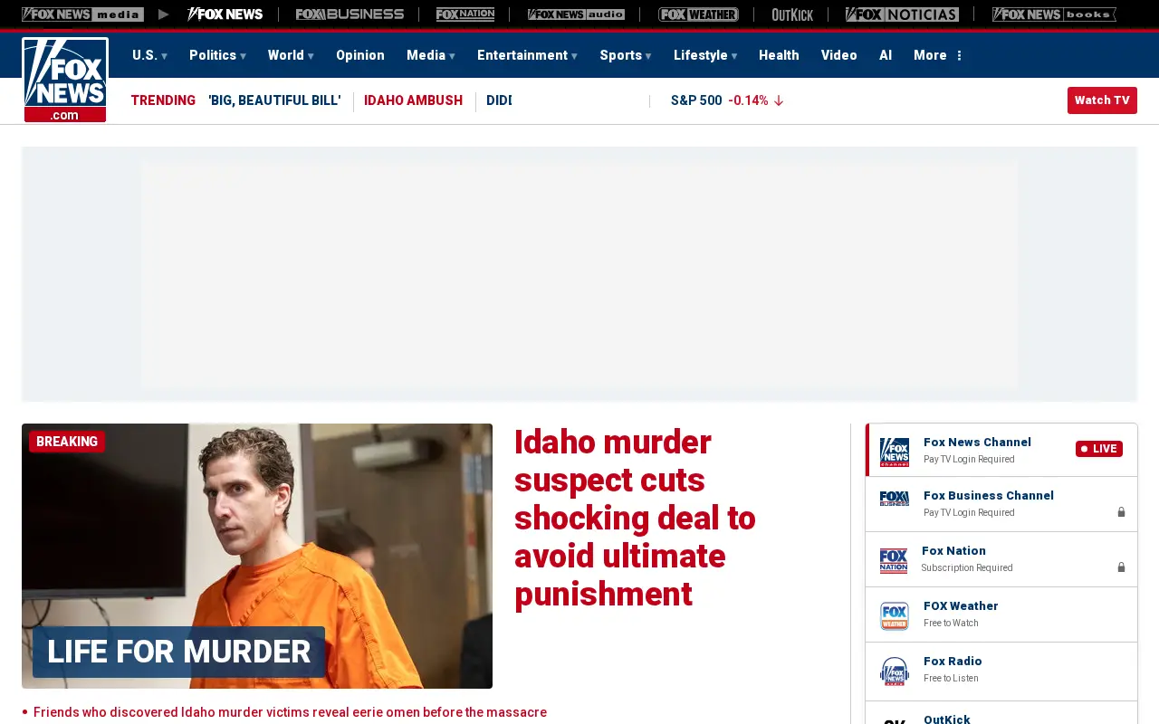 foxnews.com in 2025