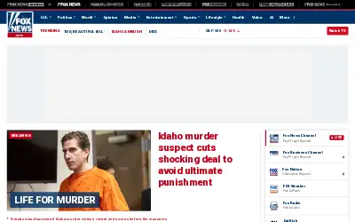 foxnews.com in 2025