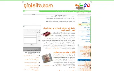 ninisite.com in 2007
