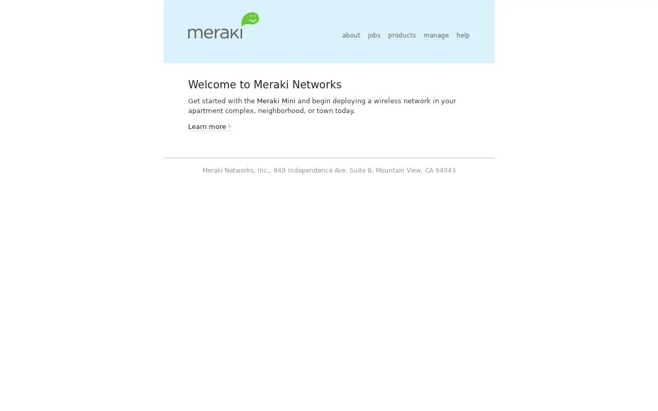 meraki.com in 2006