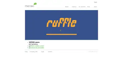 meraki.com in 2008
