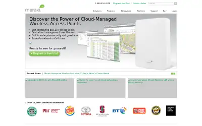 meraki.com in 2010