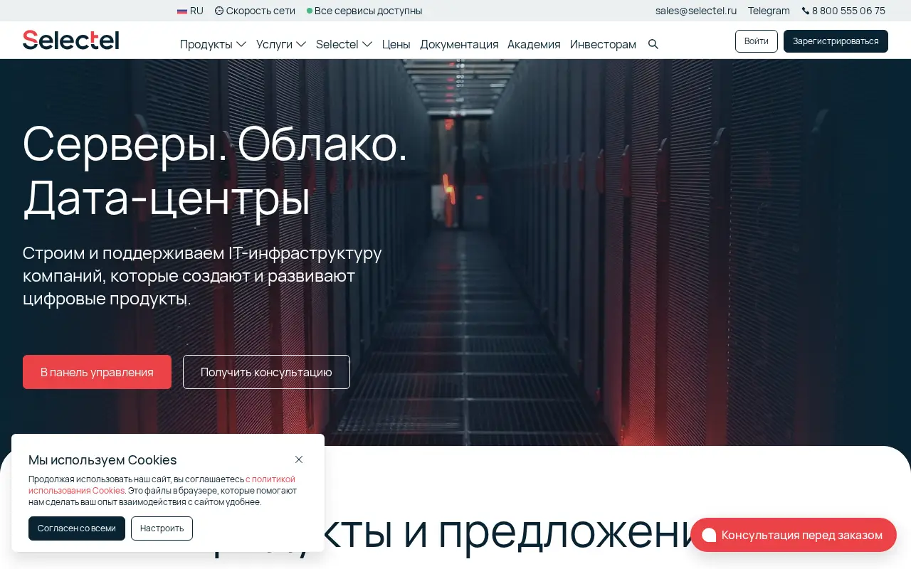 selectel.ru in 2024