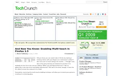 techcrunch.com in 2009