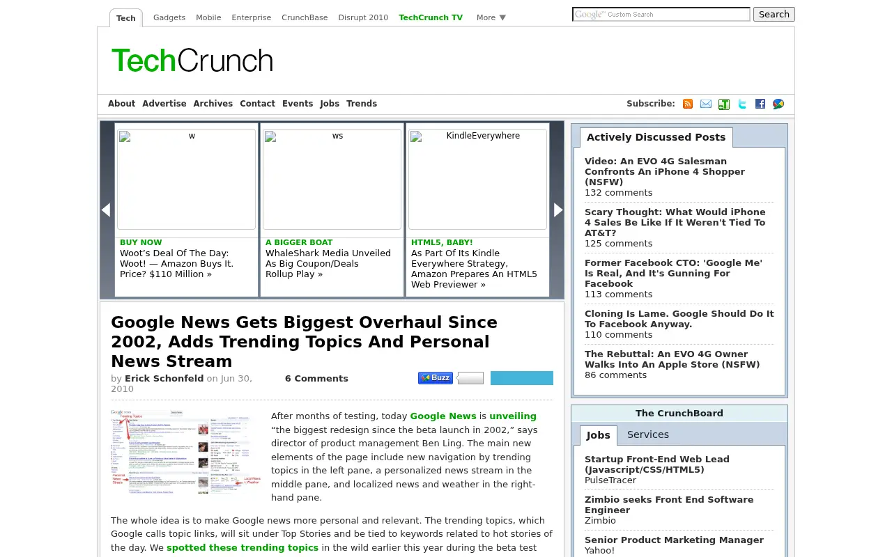 techcrunch.com in 2010