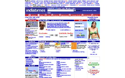 indiatimes.com in 2001