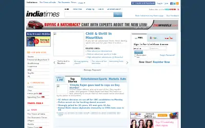 indiatimes.com in 2011