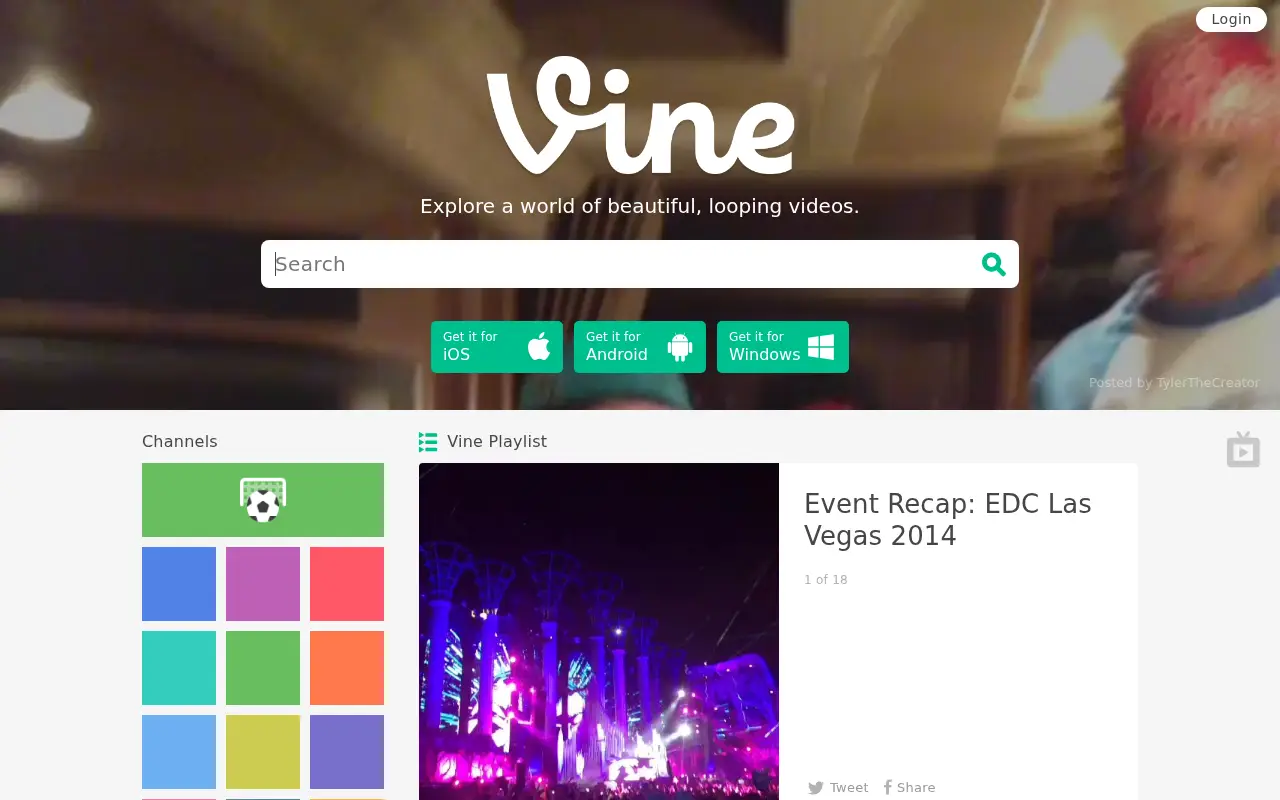 vine.co in 2014