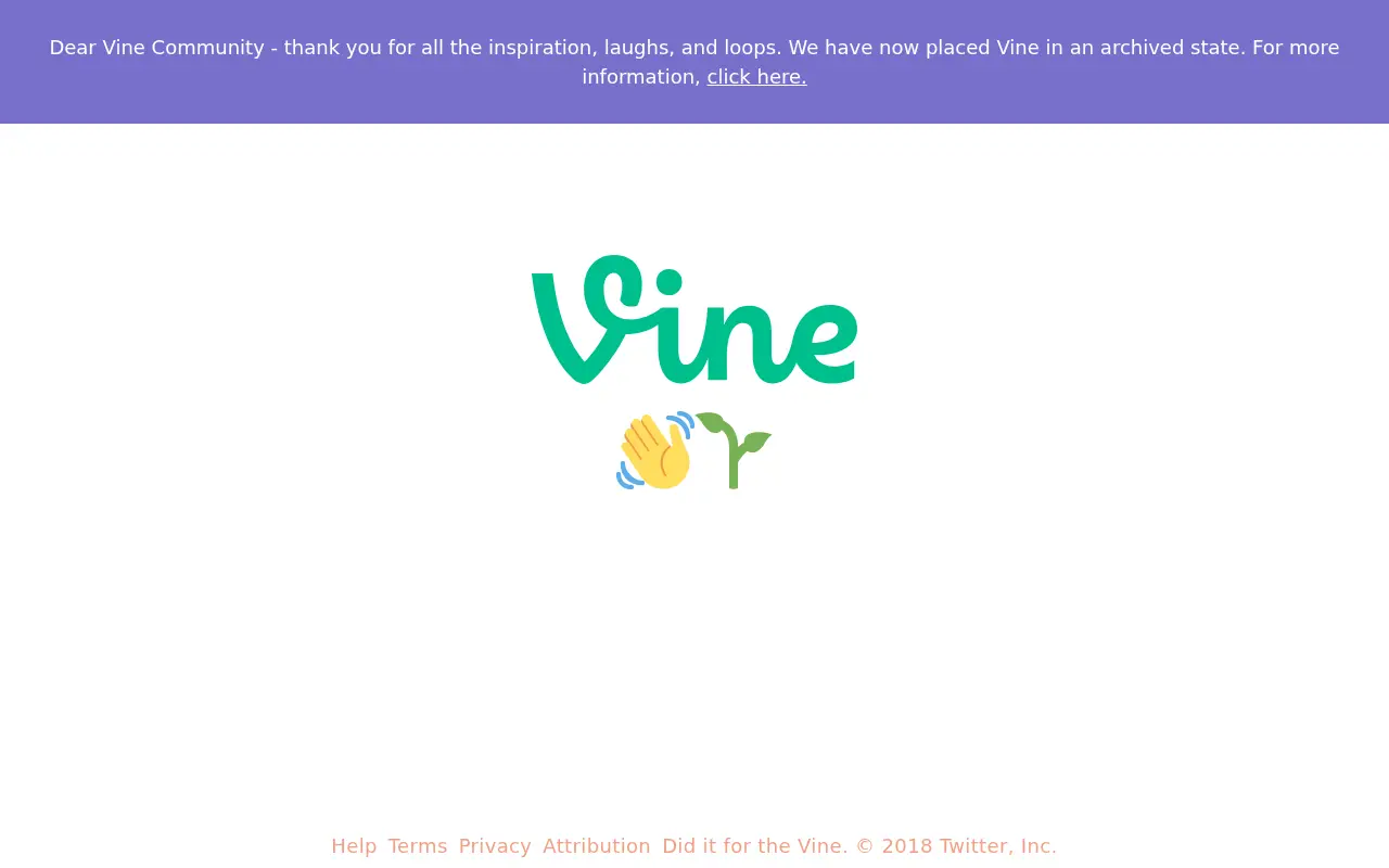 vine.co in 2020