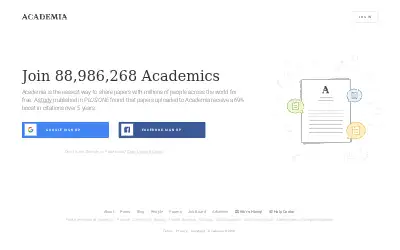 academia.edu in 2019