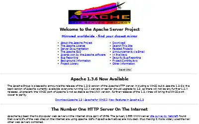apache.org in 1999