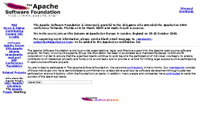 apache.org in 2000