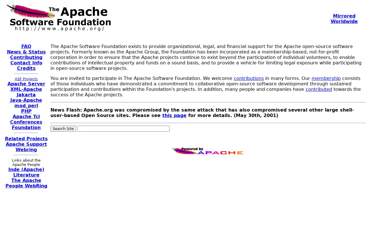 apache.org in 2001