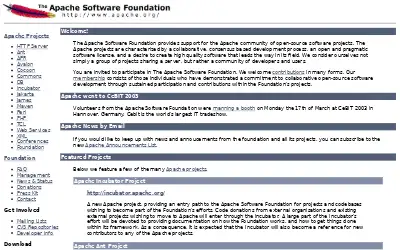apache.org in 2003