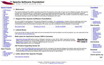 apache.org in 2005