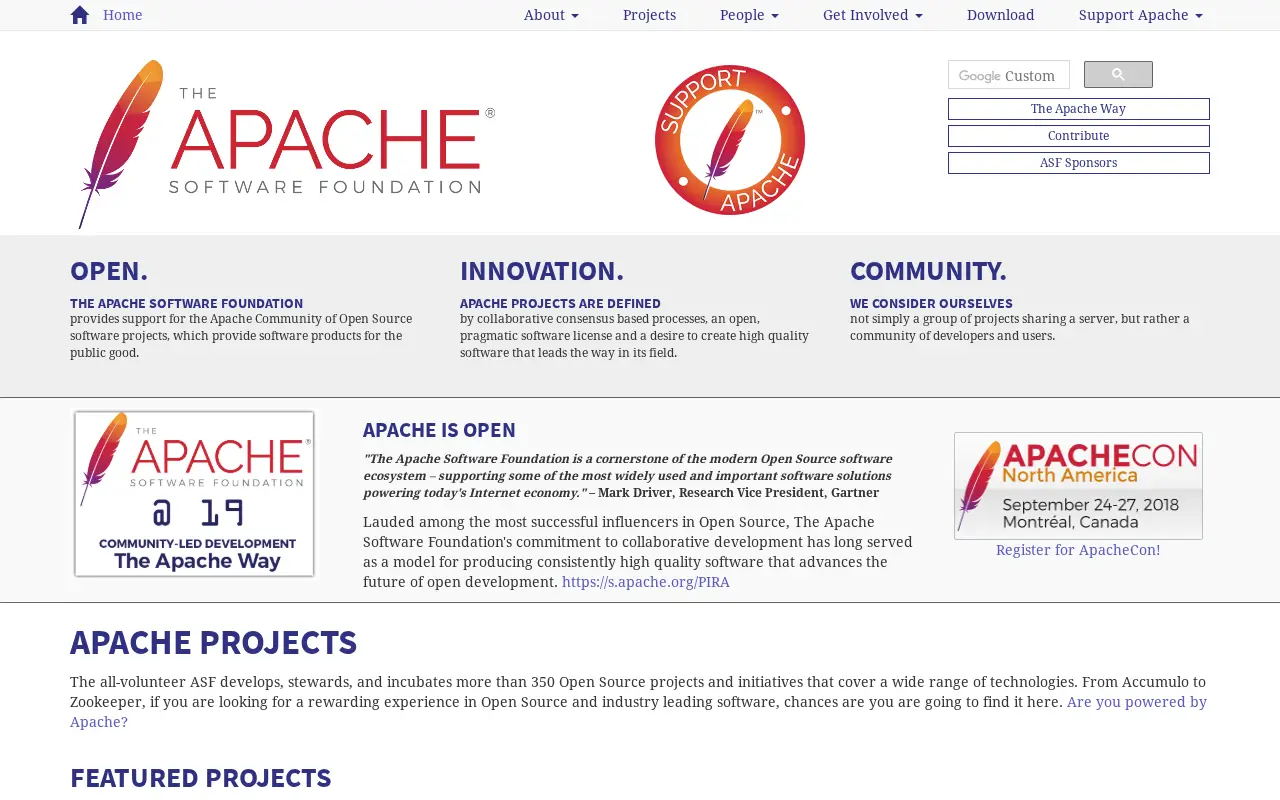 apache.org on July 1, 2018