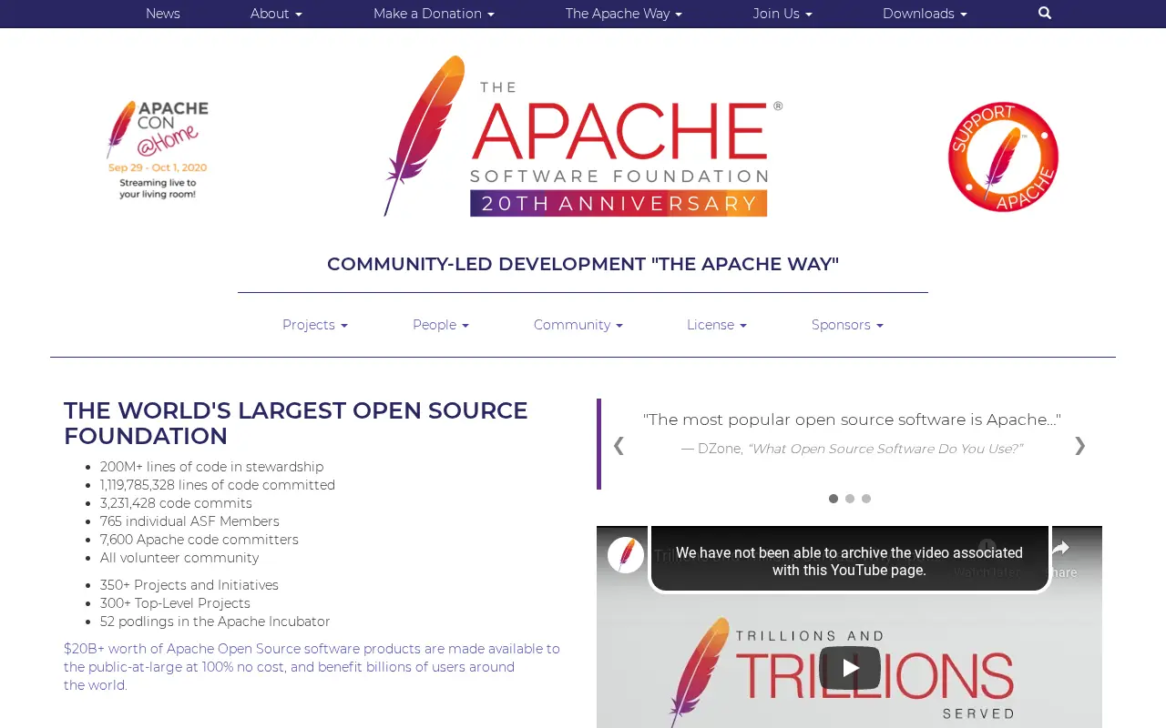 apache.org on June 30, 2020