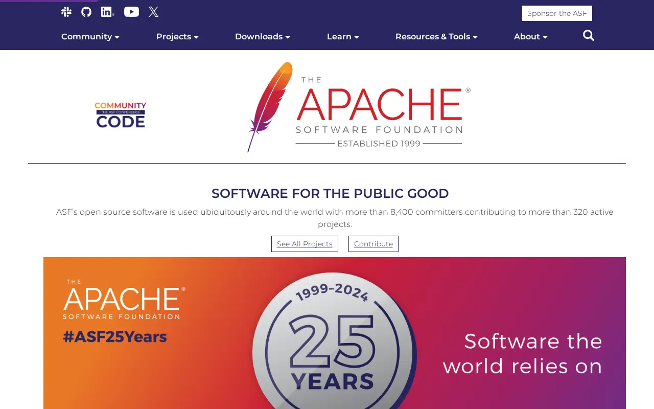 apache.org on July 1, 2024