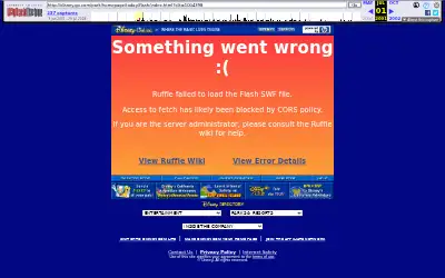 disney.com in 2001