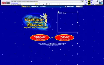 disney.com in 2003