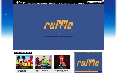 disney.com in 2010