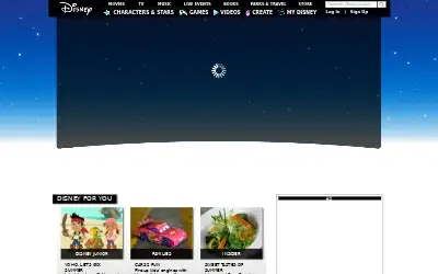 disney.com in 2011