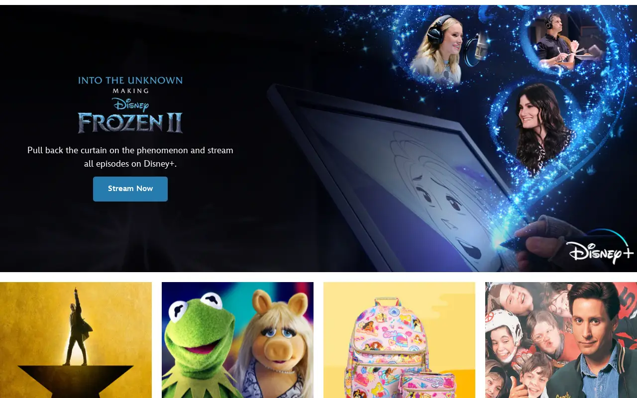 disney.com in 2020