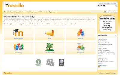 moodle.org in 2010