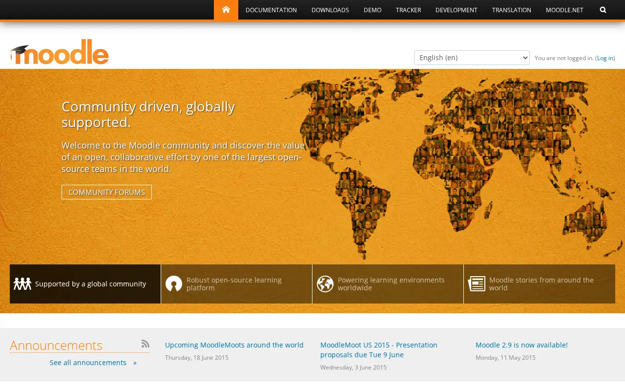 moodle.org in 2015