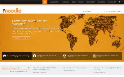 moodle.org in 2016