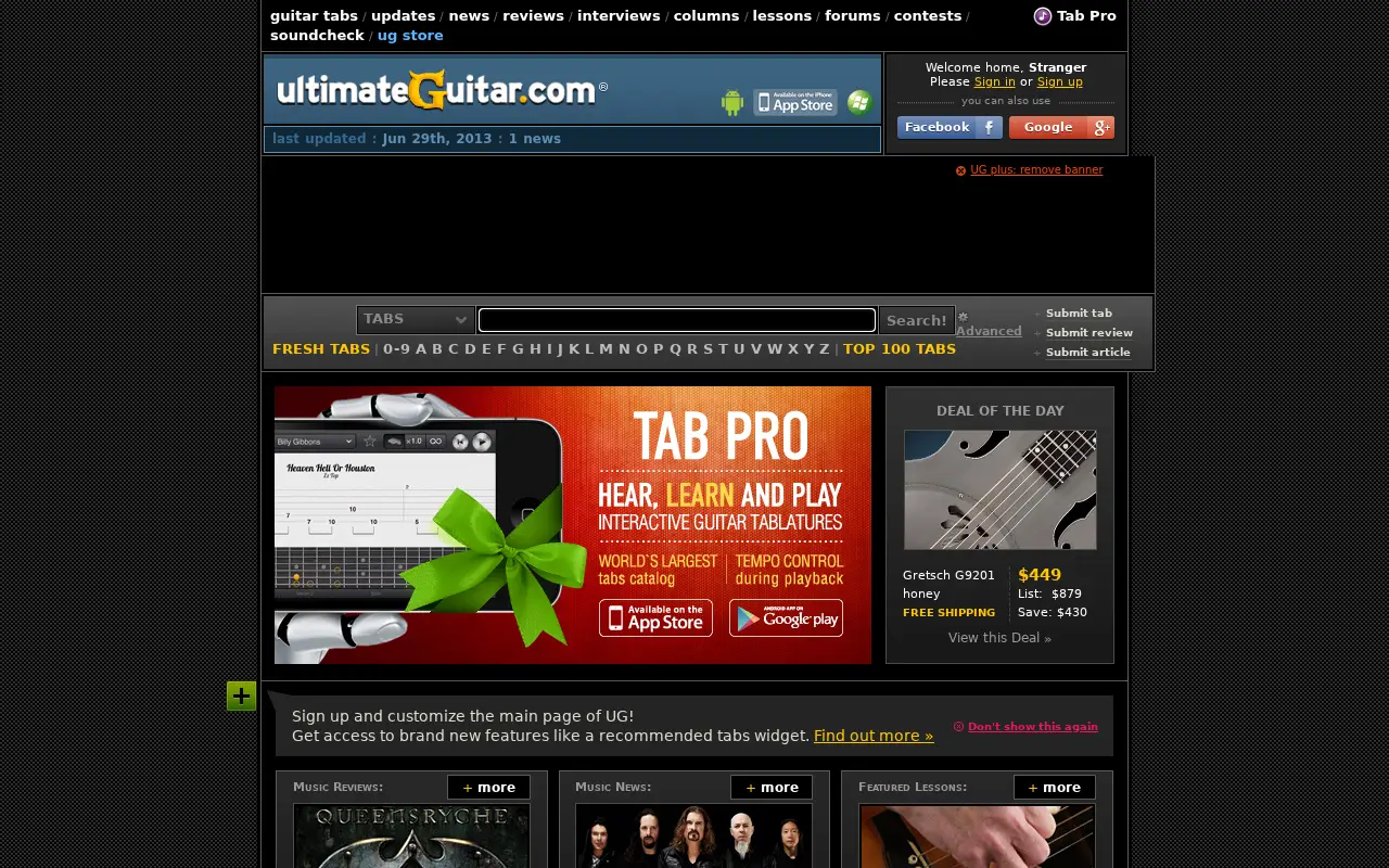 ultimate-guitar.com in 2013