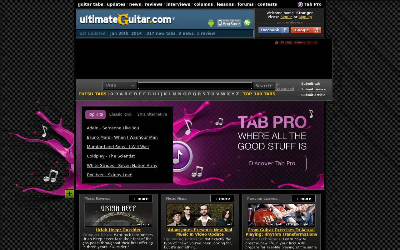 ultimate-guitar.com in 2014