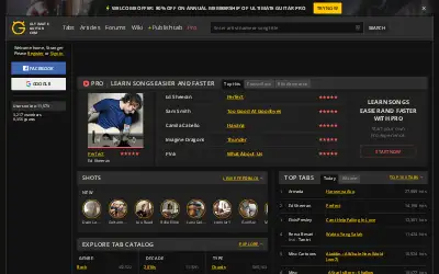 ultimate-guitar.com in 2019