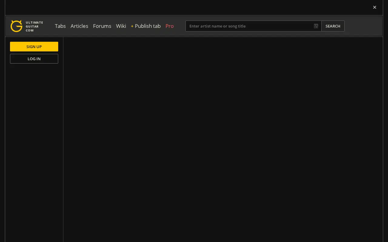 ultimate-guitar.com in 2020