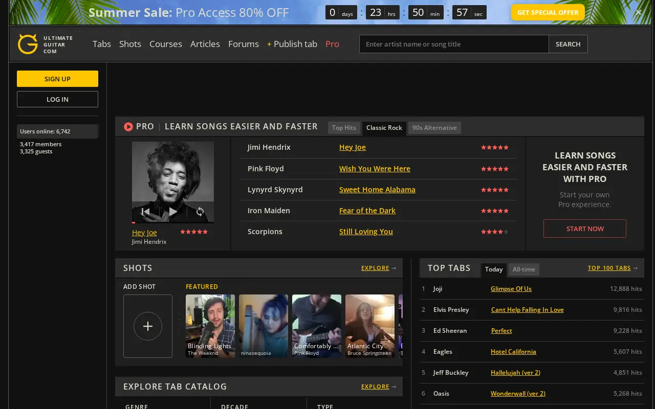 ultimate-guitar.com in 2022