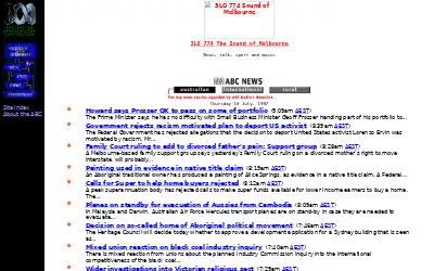abc.net.au in 1997