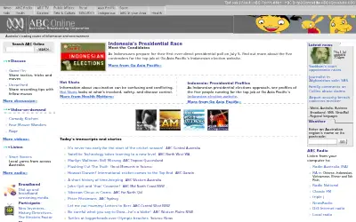 abc.net.au in 2004