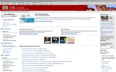 abc.net.au in 2005