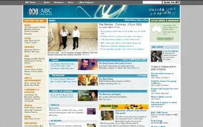 abc.net.au in 2006